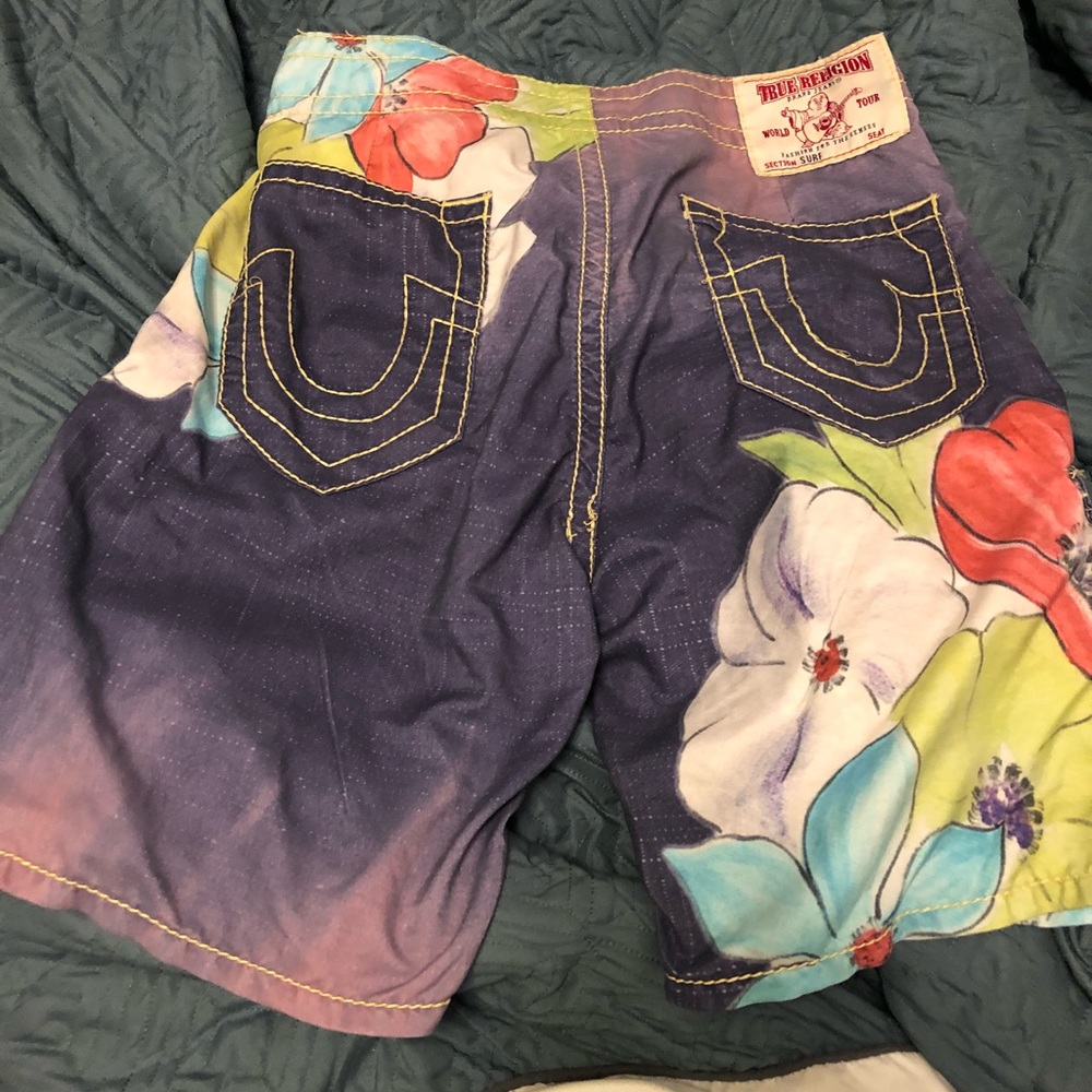 True religion swimming trunks
